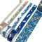 Wrapables Gold Foil Washi Tape in Gift Box Set for DIY Arts & Crafts, Scrapbooking, Diary, Stationery, Card Making, Gift Wrapping (20 Rolls)